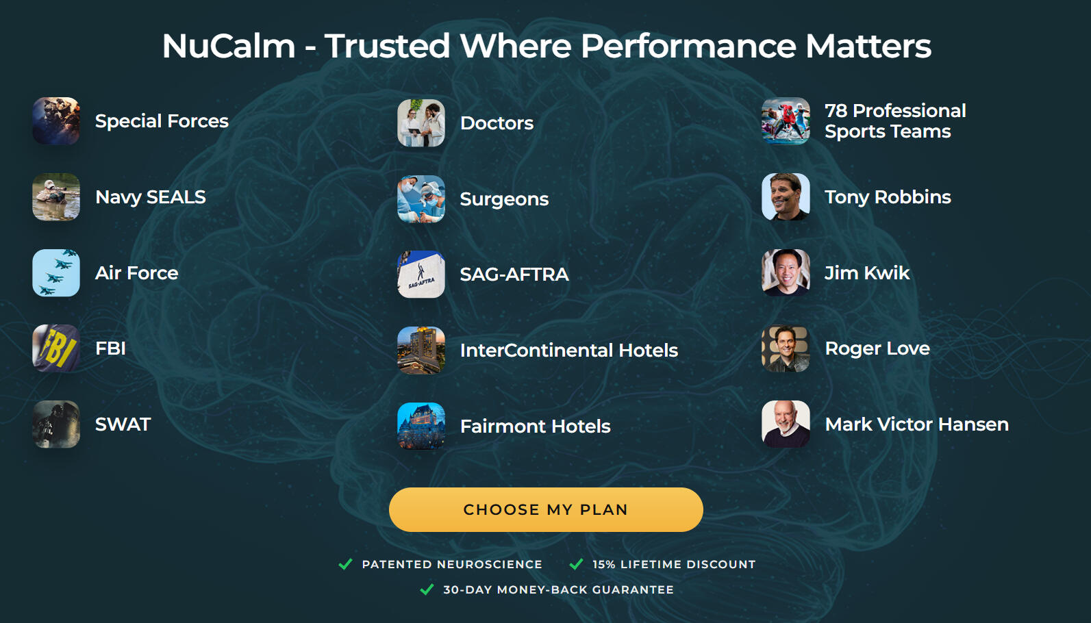 NuCalm Trusted Performance